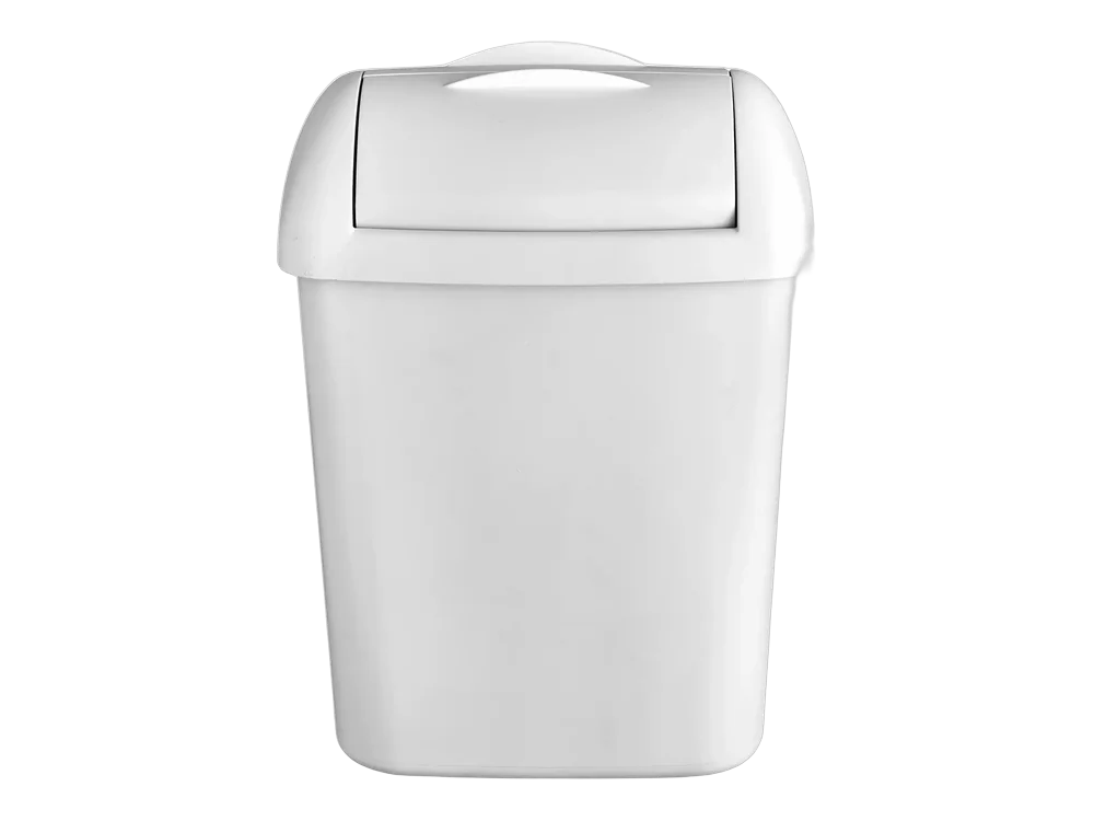 Hygiënebak 8 liter Quartz wit