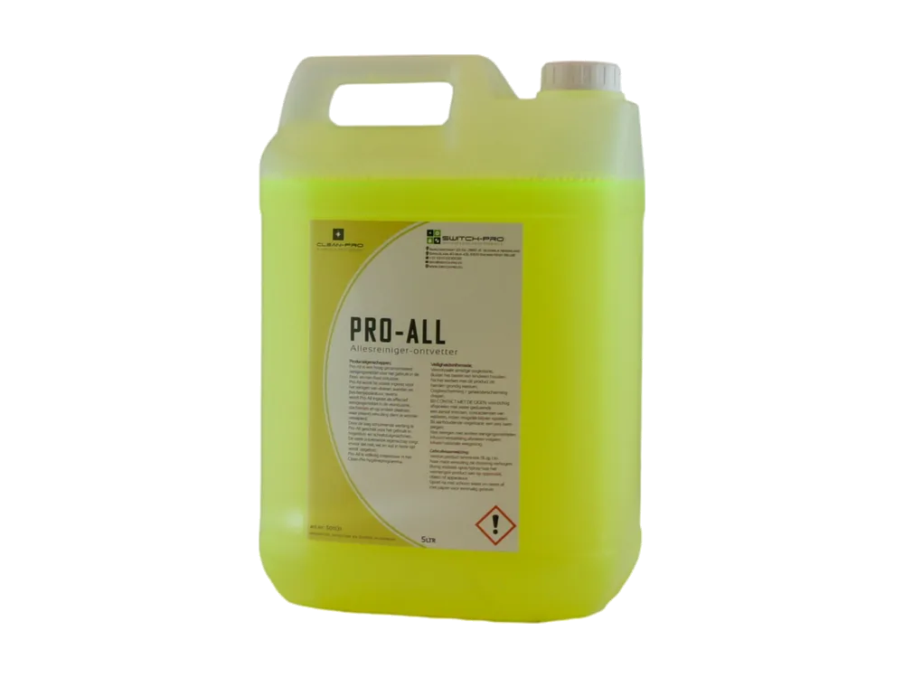 Pro-All allesreiniger en ontvetter, can 5 liter