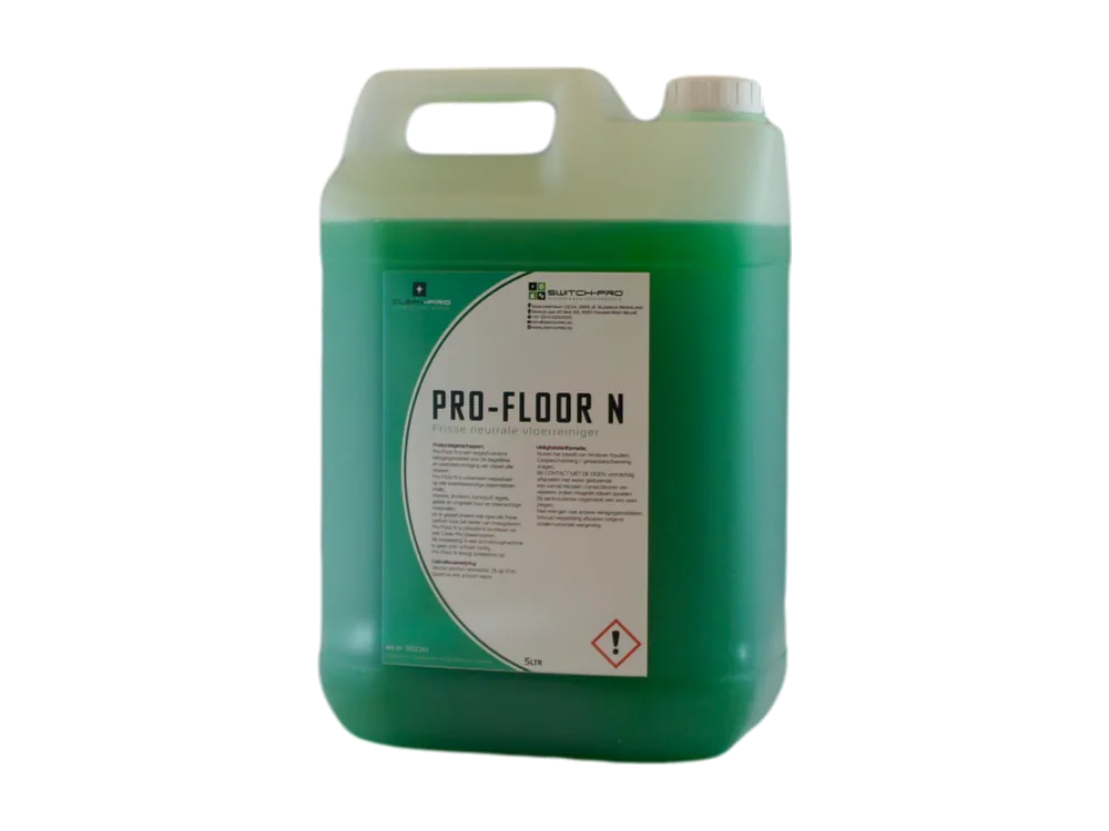 Pro-Floor N neutrale vloerreiniger, can 5 liter