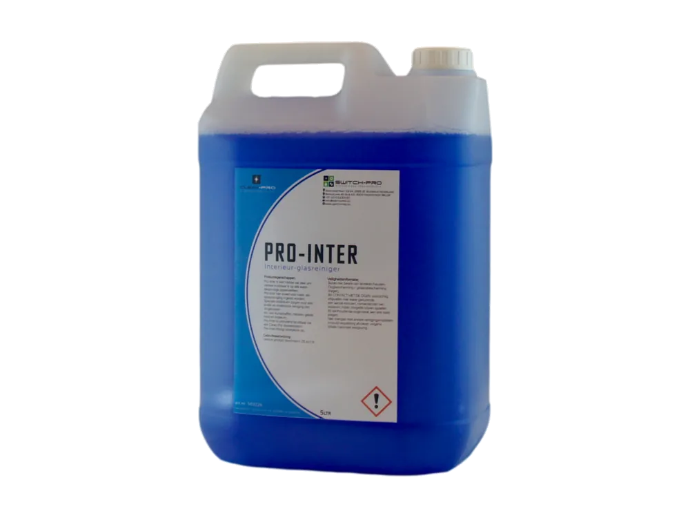 Pro-Inter interieur- en glasreiniger, can 5 liter